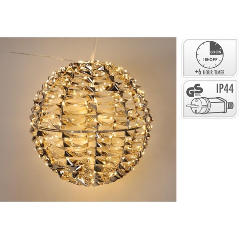 SFERA PET D30 300LED ORO B.CAL